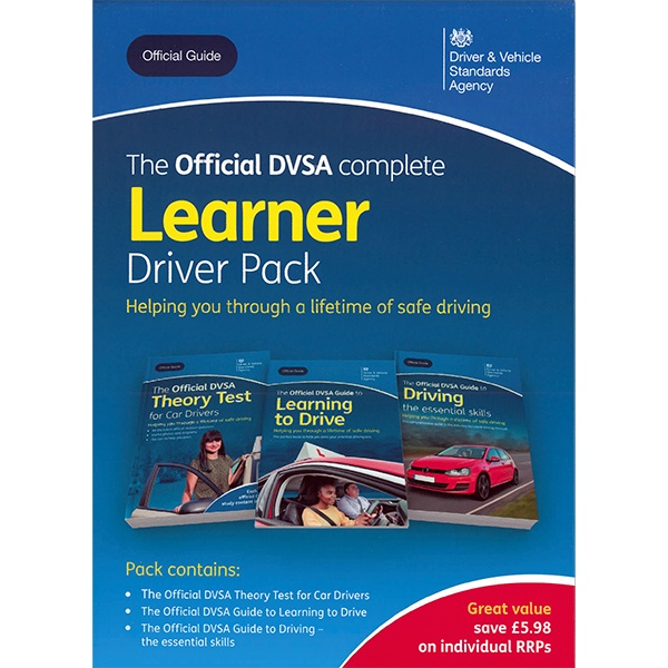 The Official DVSA Complete Learner Driver Book Pack